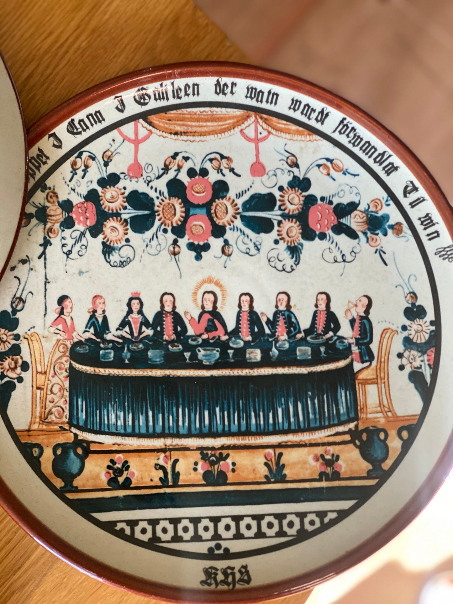 Upsala Ekeby 1978 Vintage Plates – Swedish Ceramic Set Upsala Ekeby 1978 – Unika vintage-tallrikar