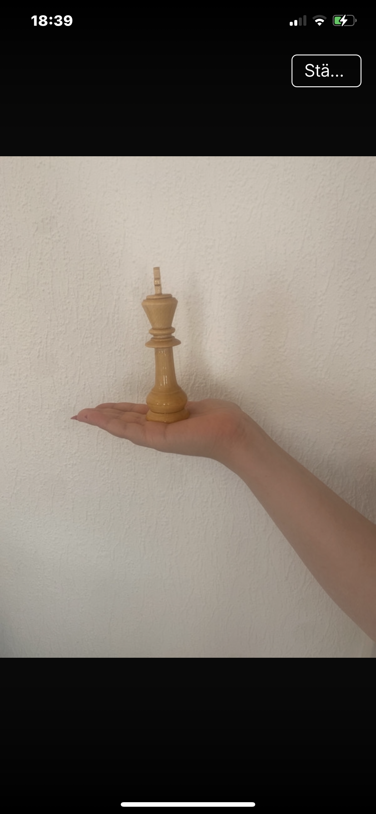 Handcrafted Antique Wooden Chess Set – Vintage Collectible”