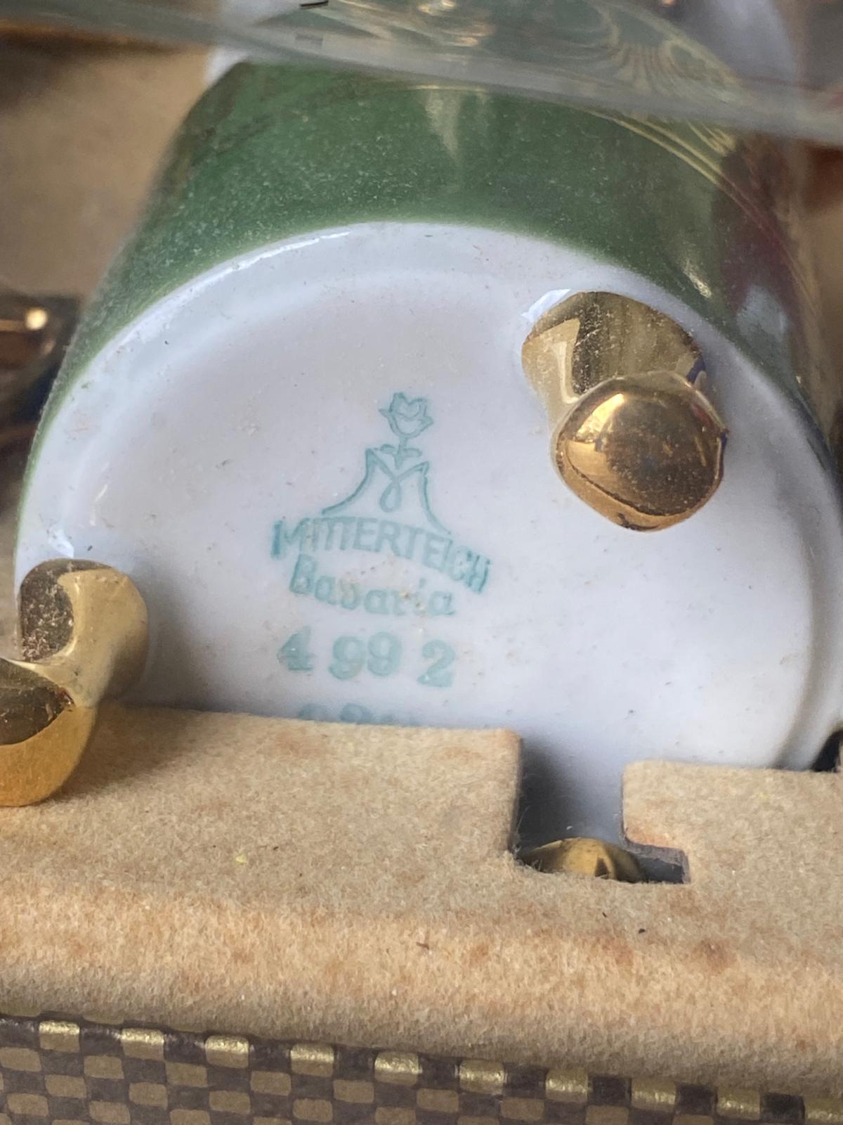 Winterling Bavaria -Vintage espressoset (6koppar,6 fat)