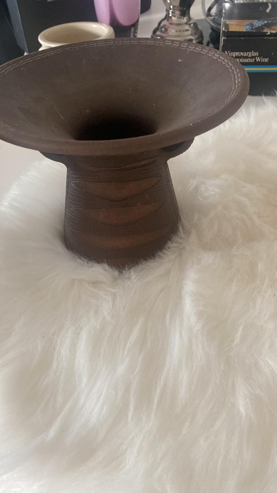 Stor antik vas – Gislaved Keramik, Sverige , Large Antique Vase – Gislaved Ceramics, Sweden